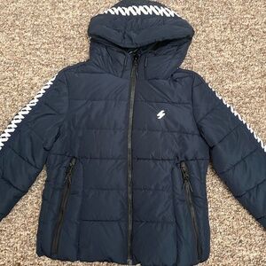 Superdry Bomber jacket Navy M new